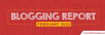Blogging Report (February 2020)